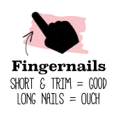 2. Vérifiez ses ongles