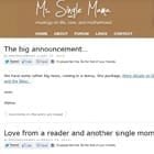 Mme Single Mama