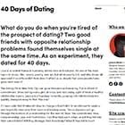 40 Tage Dating
