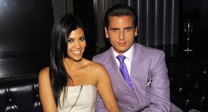 Foto de Kourtney Kardashian y Scott Disick