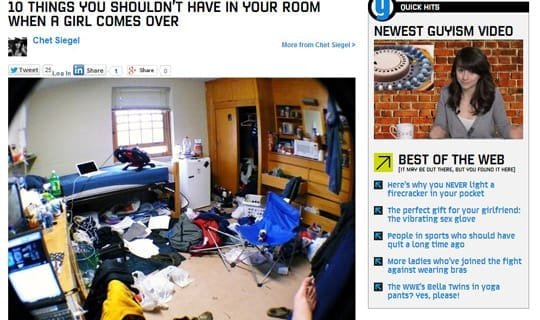 Gardez votre chambre propre