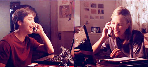GIF de Drew Barrymore et Justin Long From Going the Distance