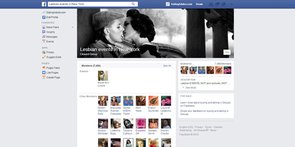 Foto van lesbische Facebook-evenementen
