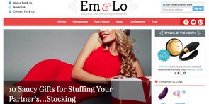 Screenshot der EmandLo.com-Homepage