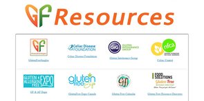 Captura de pantalla de la página de recursos de GlutenFreeSingles.com