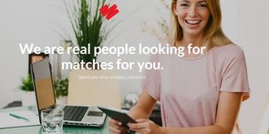Screenshot z domovské stránky DatingRing.com