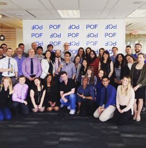 Foto van POF-team
