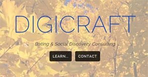 Digicraft ana sayfasının ekran görüntüsü