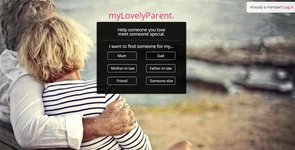 Captura de pantalla de la página de registro de myLovelyParent