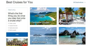 Capture d'écran du site Web de Cruise Critic