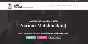 Foto van de homepage van Janis en Carly