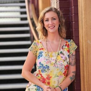 Foto van de woordvoerder van PositiveSingles, Jenelle Marie Davis