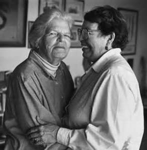 Photo de Del Martin et Phyllis Lyon