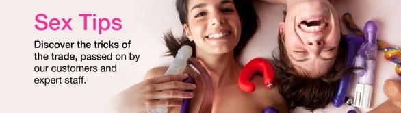 Schermata della pagina dei consigli sul sesso di Babeland