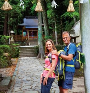 Foto eines Paares auf einer Country Walkers Tour