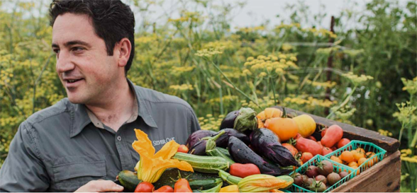 Foto von Silver Oak Winery Chef Dominic Orsini