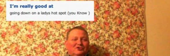 Photo d'un profil de rencontre qui parle de sexe