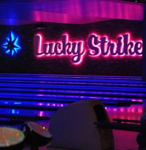 Foto de la bolera de Lucky Strike