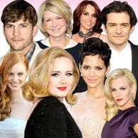 Un collage de célébrités qui ont essayé les rencontres en ligne