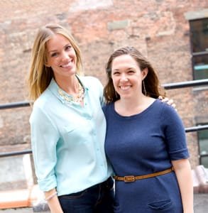 Foto de las cofundadoras de Verily, Kara Eschbach y Janet Easter