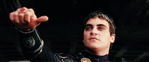 Foto von Joaquin Phoenix von Gladiator