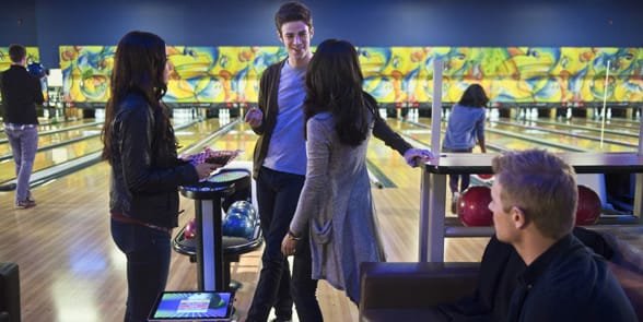 Foto von ein paar Bowling