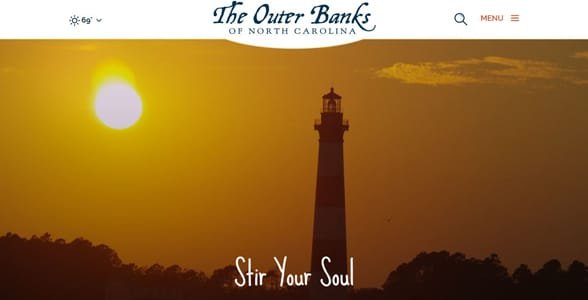 Foto del faro di Cape Hatteras