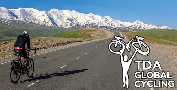 Foto des TDA Global Cycling-Logos