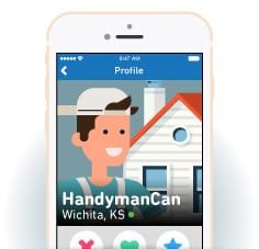 Bild eines Online-Dating-Profils