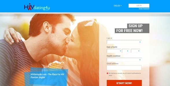 Screenshot von HIVDating4u.com