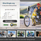 Motard seul