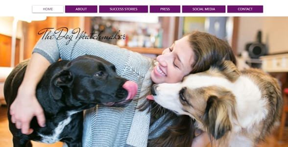 Foto de Sarah Brasky, la casamentera de perros
