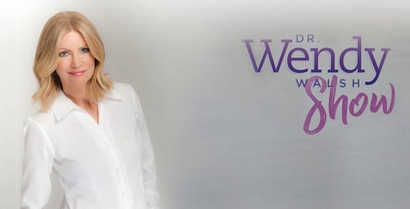 Capture d'écran de la page d'accueil du Dr Wendy Walsh