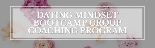 Schermata del logo Bootcamp di Dating Mindset di Veronica Grant