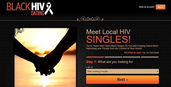 BlackHIVDating'in ekran görüntüsü