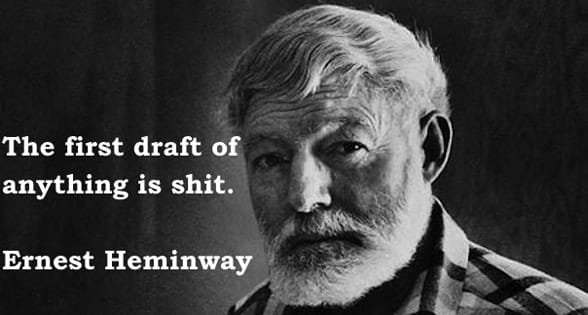 Foto van Ernest Hemingway