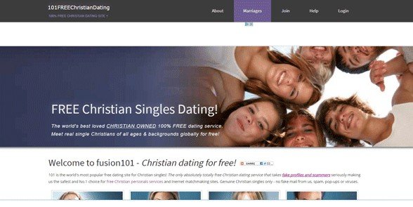 Schermata della homepage di Fusion 101