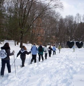 Photo d'un tour en raquettes à deCordova