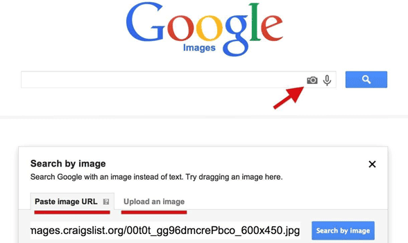 Google'ın Ters Görsel Aramasının Fotoğrafı