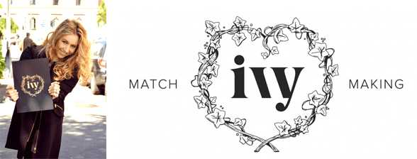 Foto di Inga Verbeeck e del logo di Ivy International