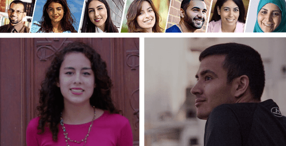 Collage de photos des membres de buzzArab