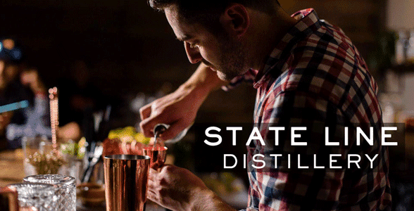 Screenshot van de website van State Line