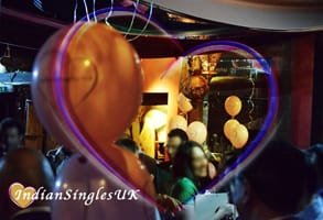 Foto van een IndianSinglesUK-evenement