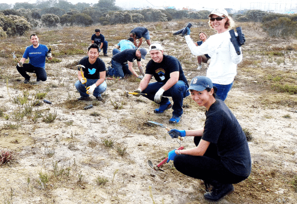 Photo des bénévoles de la Golden Gate Audubon Society