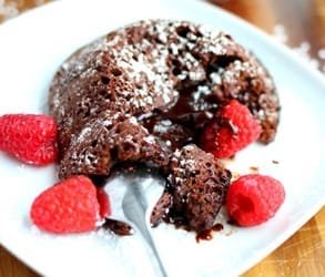 Fotografie dortů Nutella Molten Lava made by Mila Furman