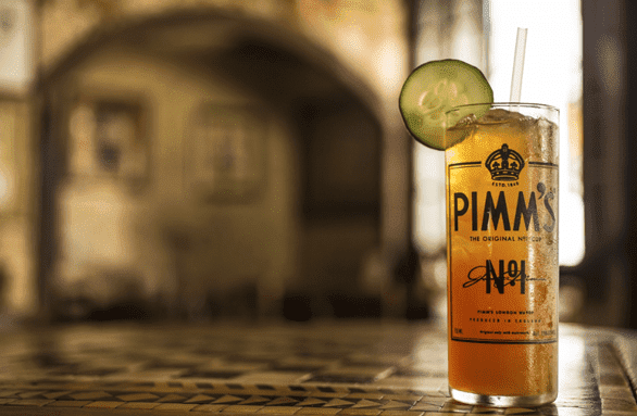 Photo d'une Pimm's Cup à la Maison Napoléon