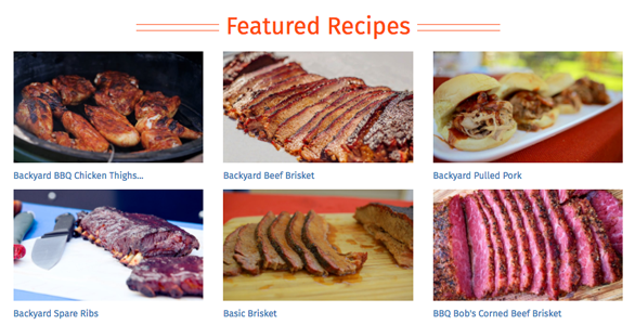 Screenshot van ShareMyCook.com-recepten
