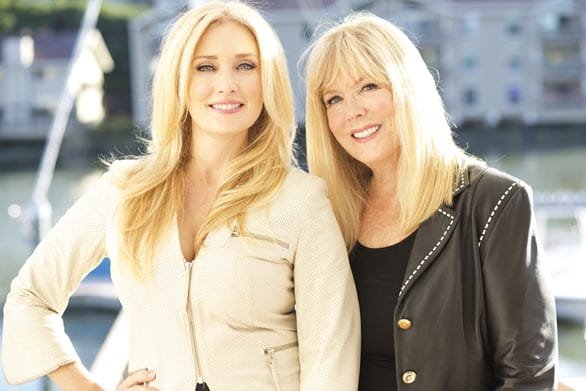 Photo d'Amber Kelleher-Andrews et de sa mère, Jill Kelleher, de Kelleher International