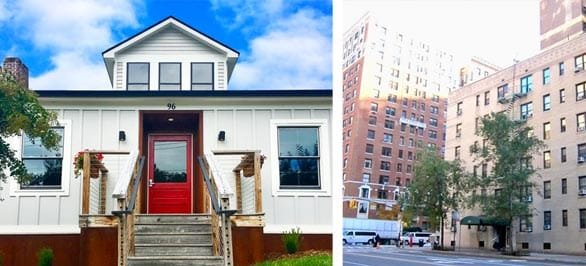 Photos des bureaux de Jacqueline Schatz à Asheville, en Caroline du Nord et à New York.