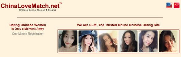 Screenshot der ChinaLoveMatch.net-Website